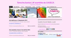 Desktop Screenshot of chueca.tomalosbarrios.net