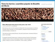 Tablet Screenshot of boadilladelmonte.tomalosbarrios.net