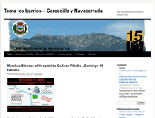 Tablet Screenshot of cercedilla.tomalosbarrios.net